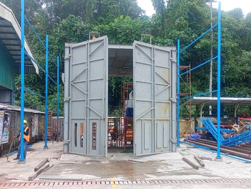 Sand Blasting Booth And New Dust Collector documentation